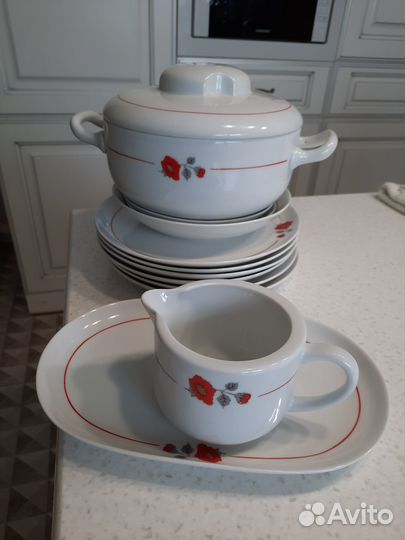 Сервиз столовый Польша, времен СССР