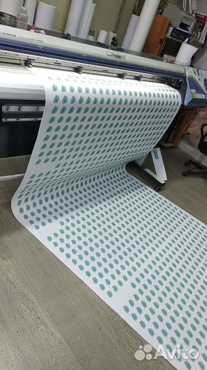 Печать на самоклеющейся пленке