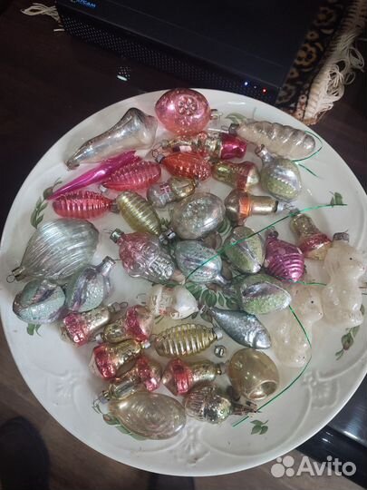 Елочные игрушки СССР