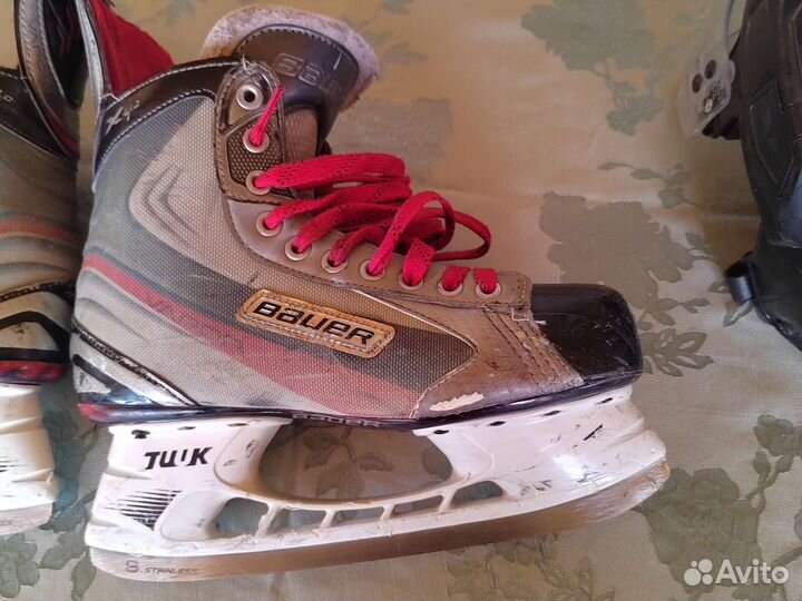 Хоккейные коньки bauer vapor