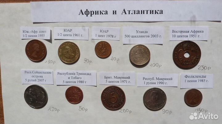 Иностранные монеты