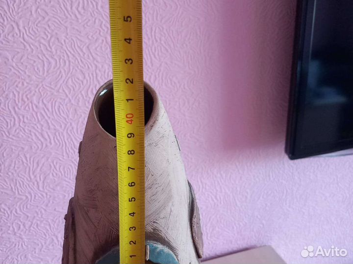 Ваза керамическая для сухоцветов 42 см