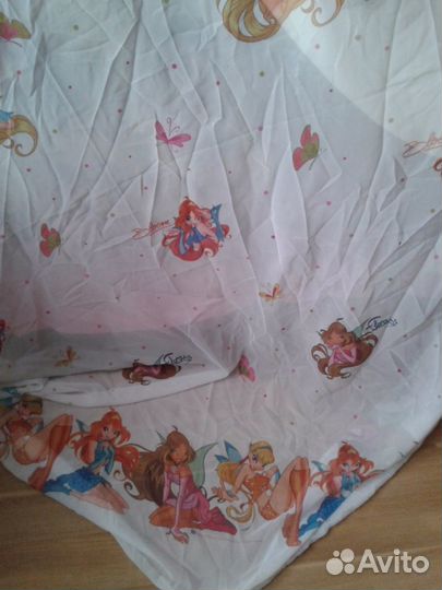 Детские шторы-тюль winx. Турция. Фирма тас