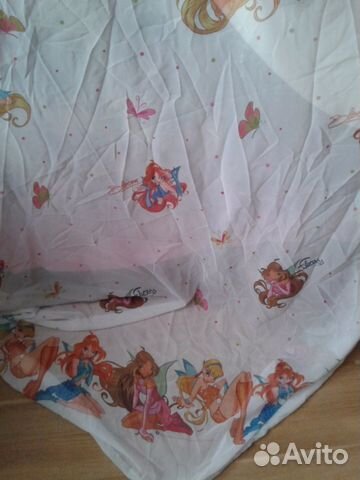 Детские шторы-тюль winx. Турция. Фирма тас