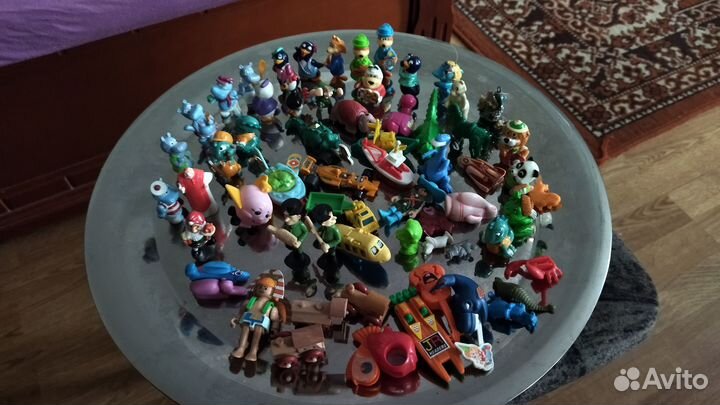 Игрушки из киндера 90х