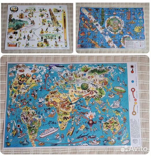 Настольная игра. Ходилка-бродилка. СССР