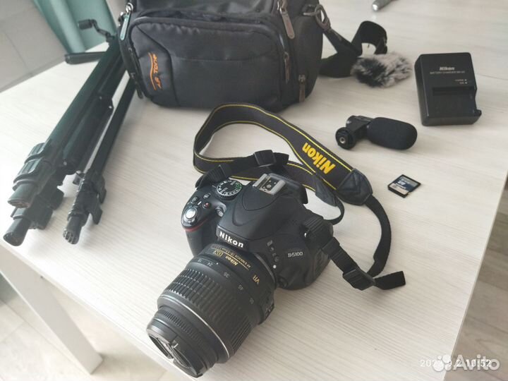 Зеркальный фотоаппарат nikon d5100