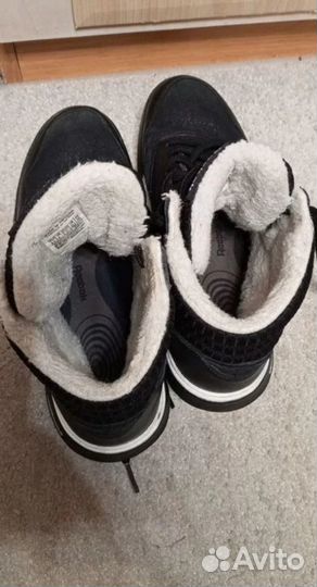 Кроссовки зимние высокие reebok