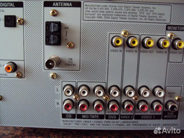 AV компоненты Sony