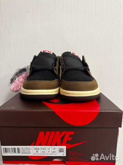 Nike jordan 1 retro LOW OG SP travis scott mocha