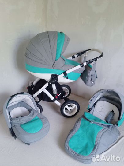 Коляска adamex 3 в 1