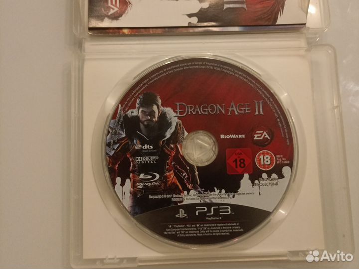 Компьютерная игра Dragon age 2 на playstation 3