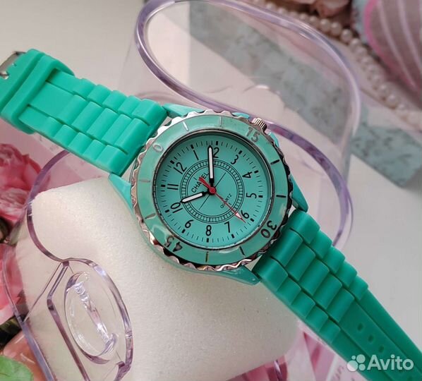Женские часы бирюзовые