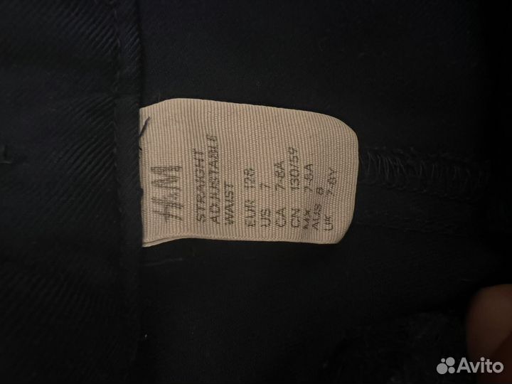 Школьный костюм д/мальчика 128 hm синий+2рубашки