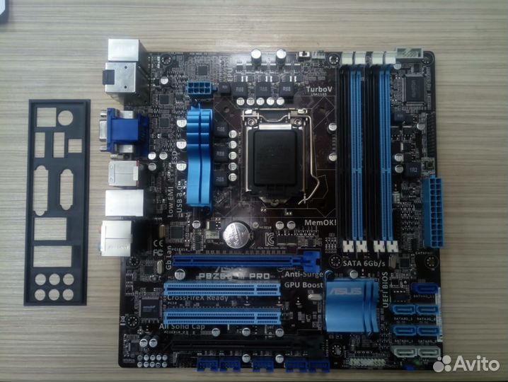 Задняя планка.(Печать заглушек) материнской платы