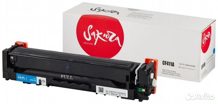 Картридж Sakura sacf411A 1361788