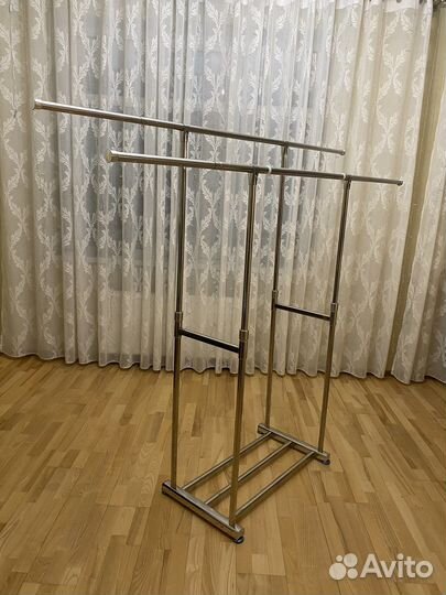 Вешалка напольная двойная усиленная