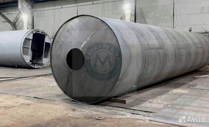 Резервуар горизонтальный 80м3 и более