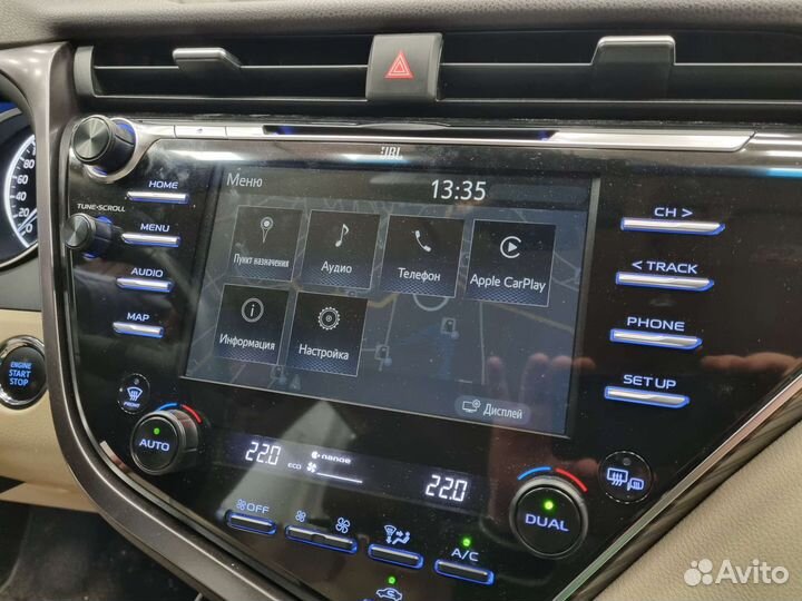 CarPlay Toyota Camry 70