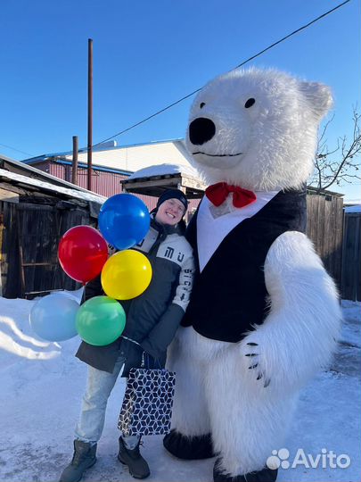 Поздравление от ростовых кукол,аниматоры