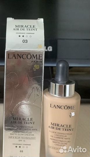 Тональный крем lancome teint miracle