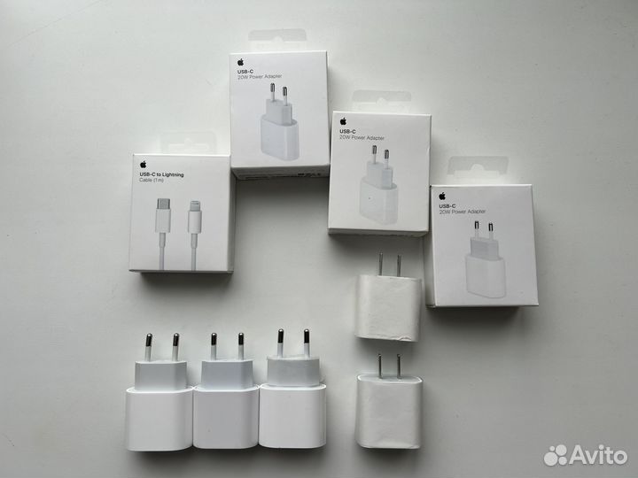 Блок быстрой зарядки apple