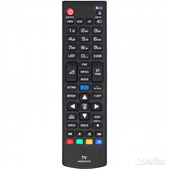 Пульт для LG AKB73975757 Uni LED TV 3D smart