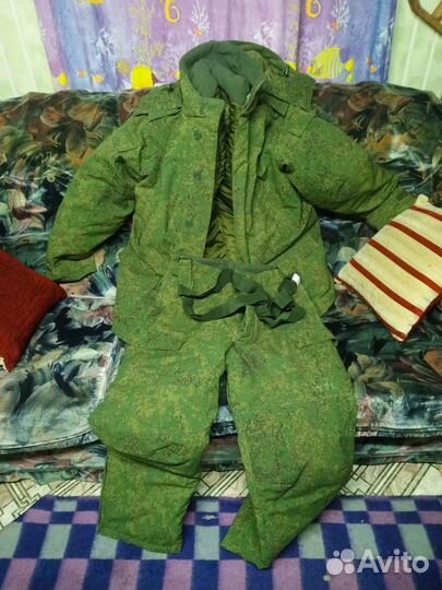 Военная форма Бушлат и штаны зимние