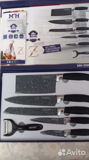 Кухонные ножи и набор с топориком