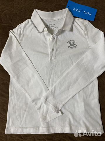 Поло для мальчика новое на рост 128 см