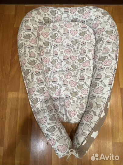 Кокон для новорожденных в чехле