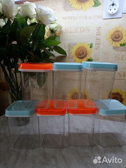 Банки (контейнеры) для сыпучих продуктов