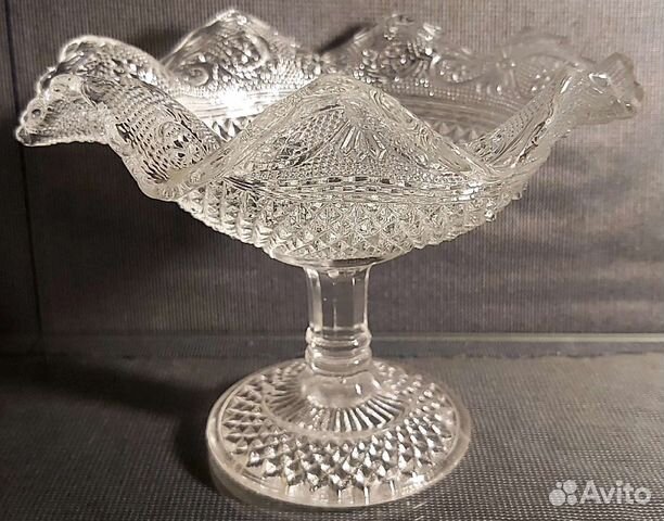 Ваза на ножке креманка сахарница