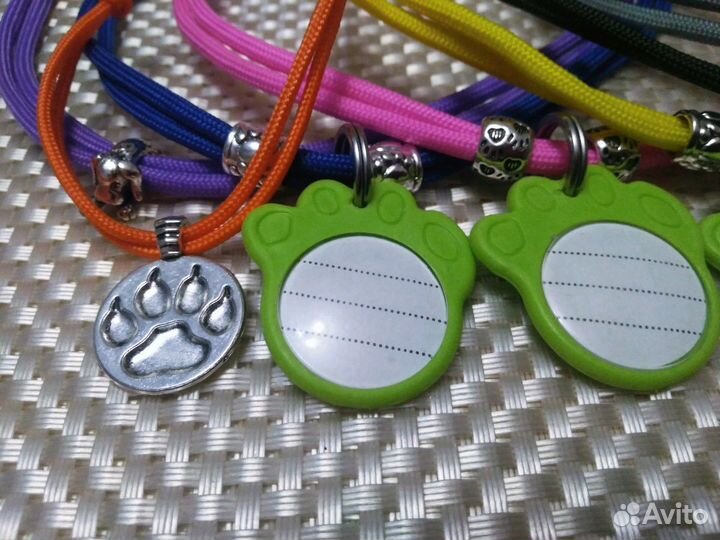 Шнурки (паракорд) д/адресников питомцу