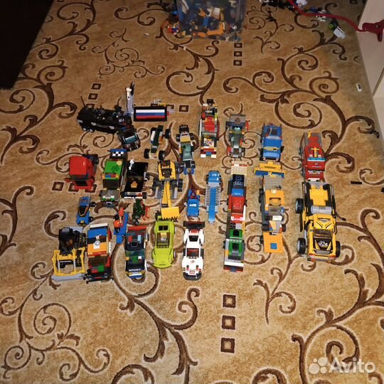 Лего техник и обычное