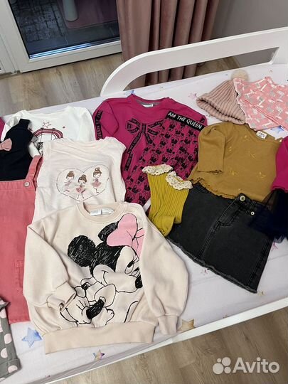 Вещи пакетом на девочку