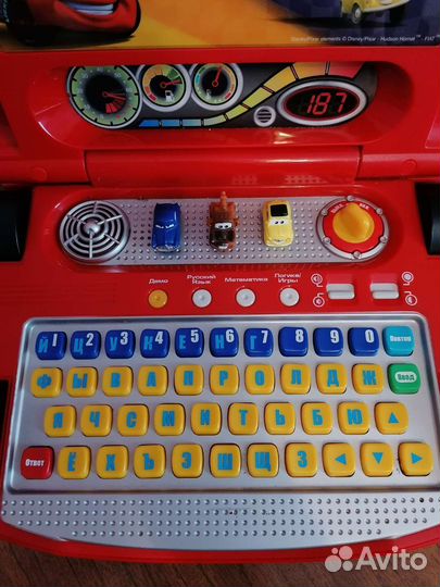 Детский обучающий компьютер mcqueen