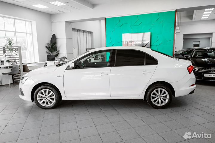 Skoda Rapid 1.6 AT, 2021, 124 912 км