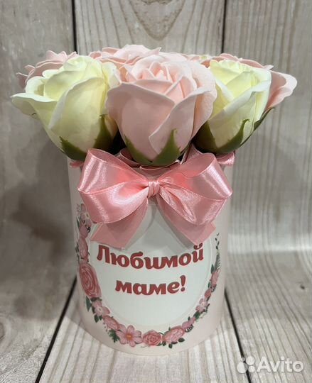 Букеты из мыла ручной работы