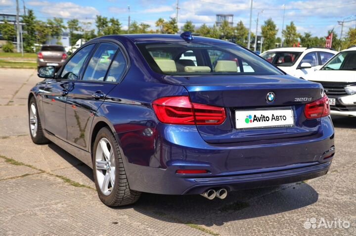 BMW 3 серия 2.0 AT, 2017, 136 700 км