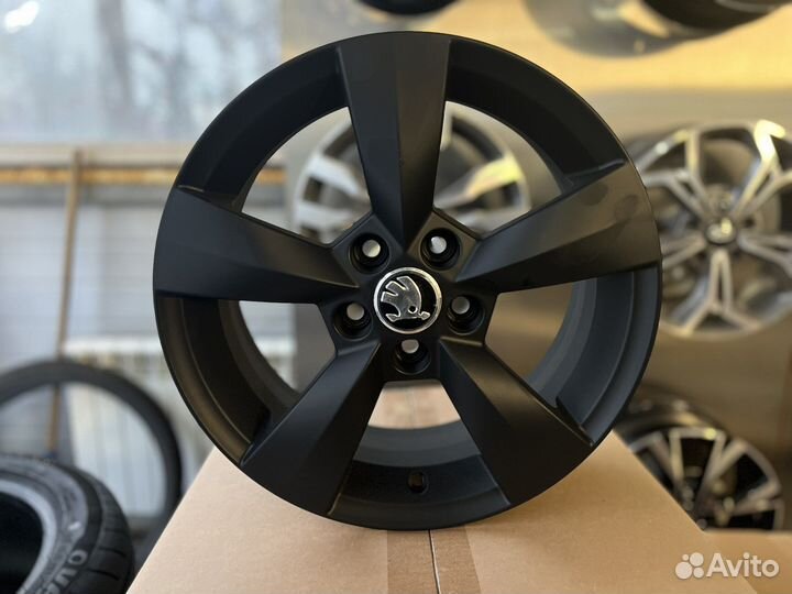 Новые комплект R15 на Skoda Rapid Fabia