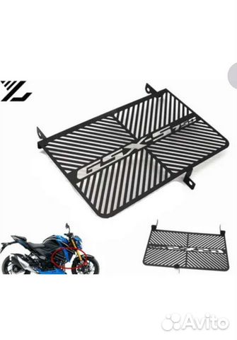 Решетка радиатора на Suzuki GSX-R750