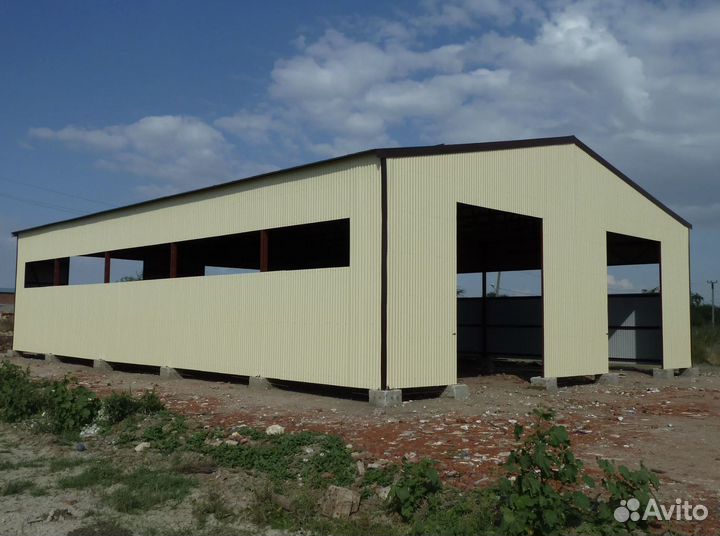 Быстровозводимые промышленные помещения под ключ