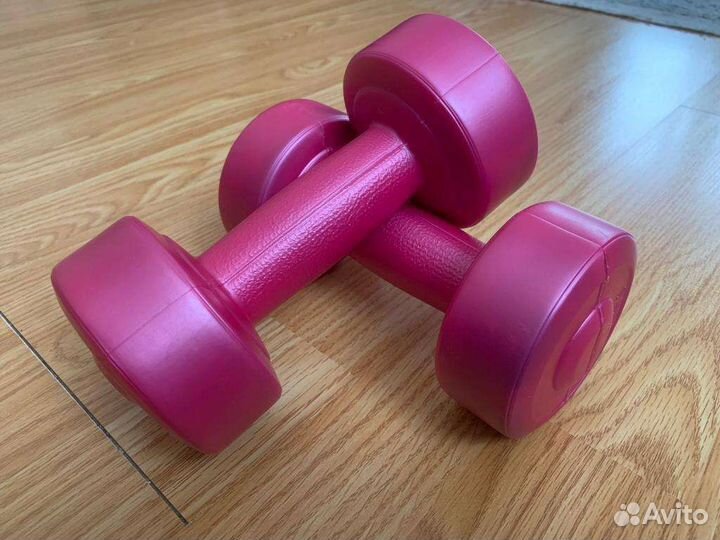 Гантели по 1 кг для фитнеса