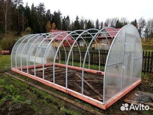 Теплицы арка и капелька. Профильная труба 20х40 мм