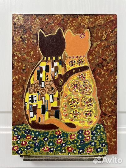 Картина акрилом на холсте