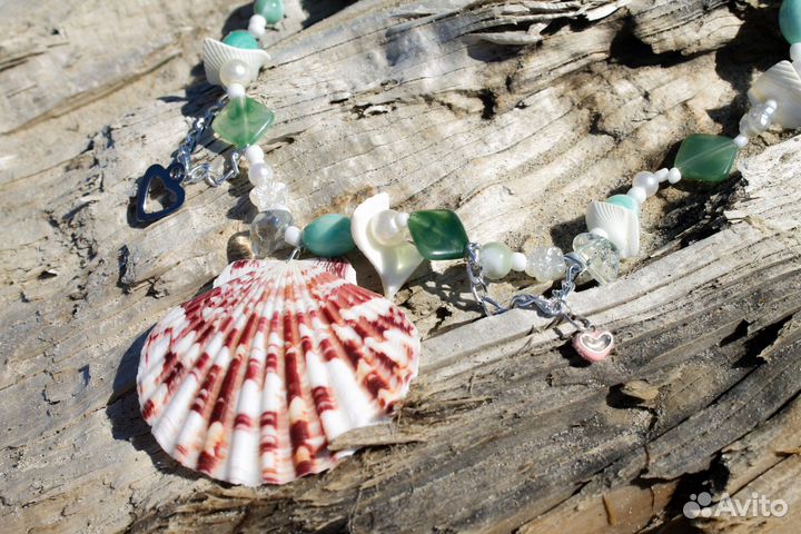 Украшения ручной работы с ракушками