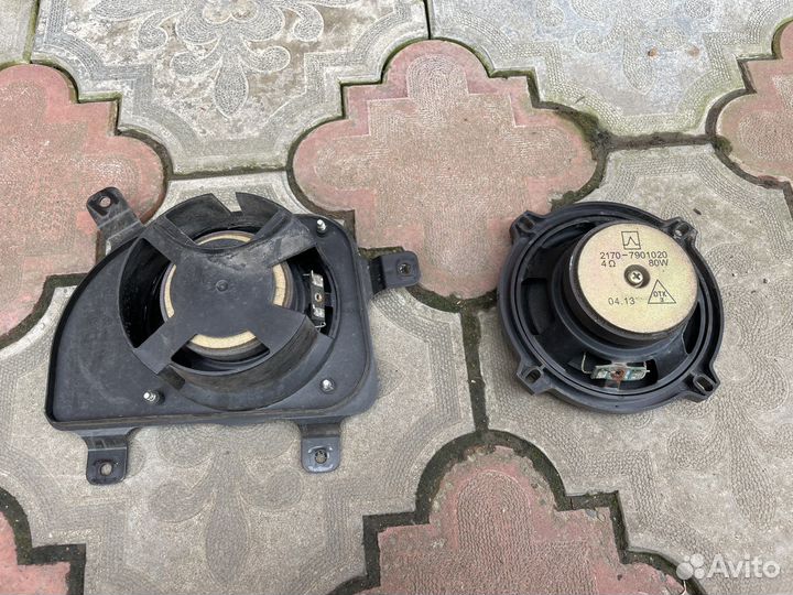 Штатные динамики калина 2