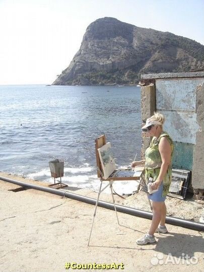 18 Алупка. Южная терраса Воронцовского дорца