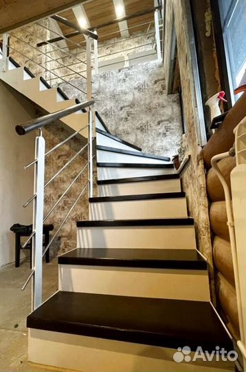 Лестницы на металлокаркасе